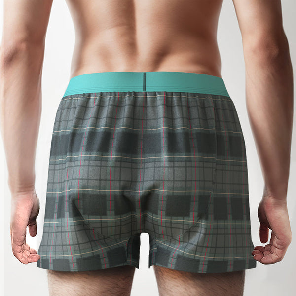 Boxershorts Mit Individuellem Foto, Gestreift, Kariert, Gemustert, Personalisierter Bund, Lässige Unterwäsche Für Ihn - MyFaceBoxerDE