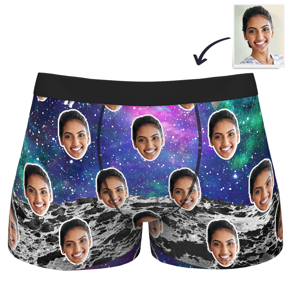 Personalisiert Galaxie Boxershorts für Herren Männer